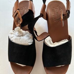 Brand New Kork-Ease Keirn Suede Leather Platform Wedge Cushioned Sandal Size 6